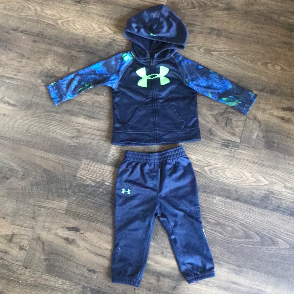 Under armour toddler track suit